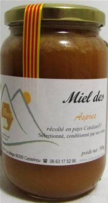 Miel des Aspres 500gr