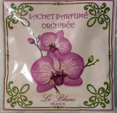 Sachet parfumé orchidée