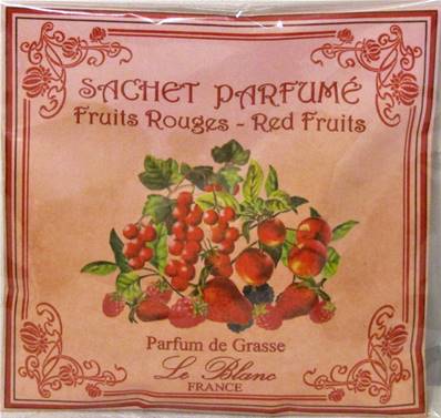 Sachet parfumé fruits rouges