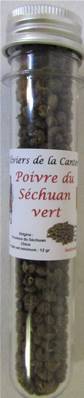 Baies du Sechuan vert (faux poivre) tube environ 12gr