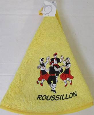 EM rond sardane Roussillon jaune