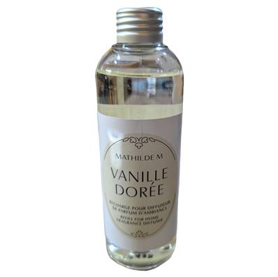 Recharge 200ml pour Diffuseur de parfum Vanille Dorée