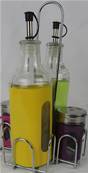 Service HV vert/jaune verre support métal