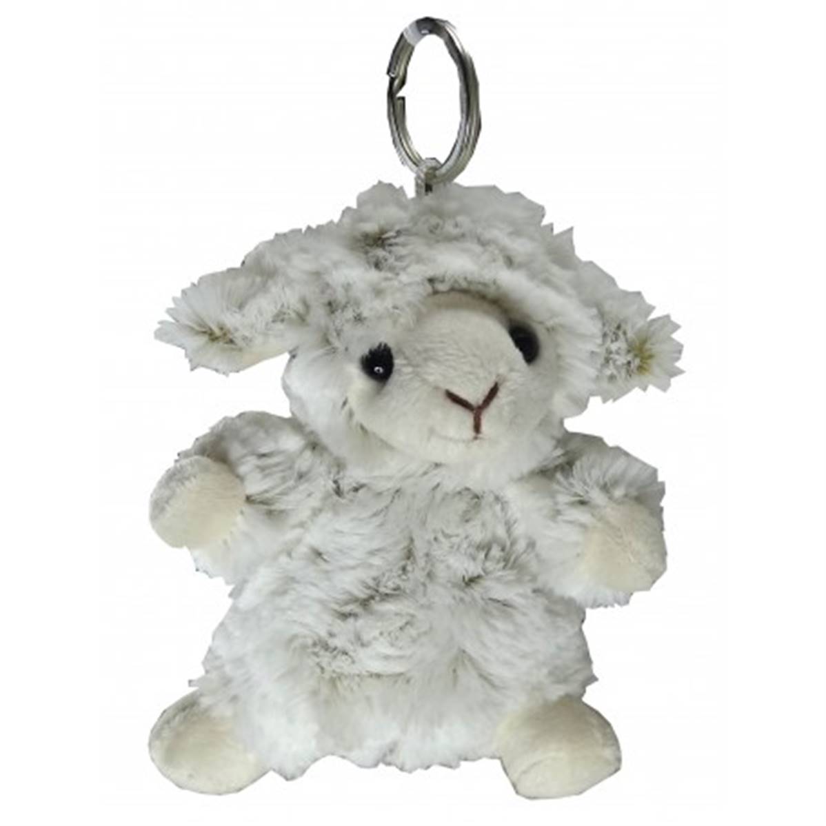 Achat peluche porte-clé mouton blanc 10cm. Peluche personnalisée.