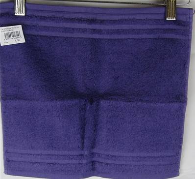 Carré éponge 30x30 uni violet 620gr/m2