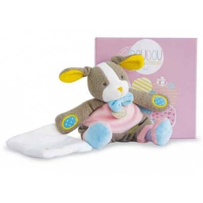 Doudou chien beige les ptitous