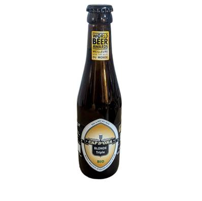 Bière blonde BIO triple 75cl
