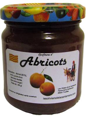 Confiture abricot 250gr