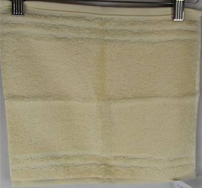 Carré éponge 30x30 uni écru 620gr/m2