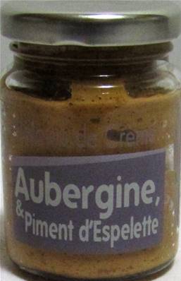 Velours de crème aubergine et espelette