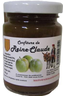 Confiture Reine-Claude 100gr