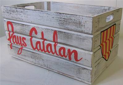 Caisse bois Pays Catalan MM 38x24