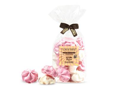 Meringue de mathilde saveurs vanille fraise