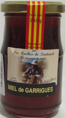 Miel de garrigue 250gr