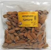 Amandes nature 500gr