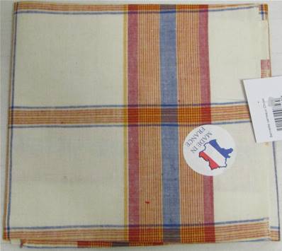 Serviette carreaux Cholet