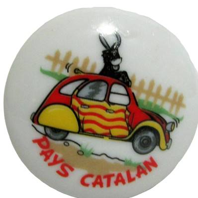 Bouchon 2CV âne pays Catalan