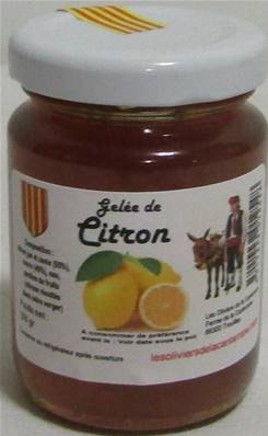 Gelée de citron 100gr