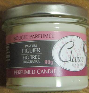 Bougie parfumée figuier 90gr