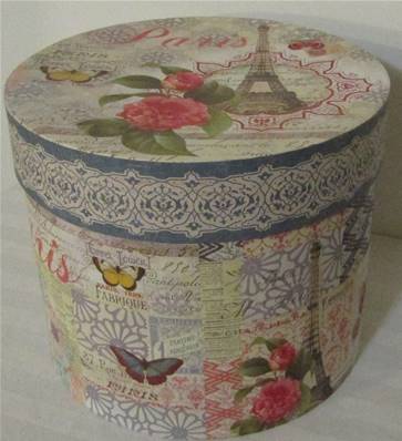 Boite à chapeau haute D35 Paris