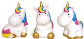 TIRELIRE LICORNE 'DREAMY' 9 X 8 X H.11 CM