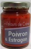 Velours de crème poivron et estragon
